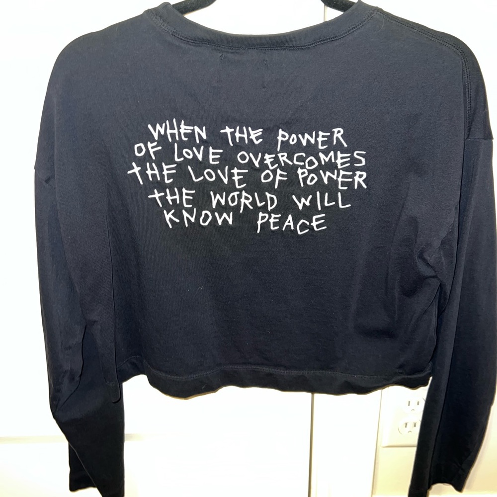 CHNGE Power of Love Crop Top